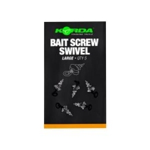 Korda Bait Screw Swivel Large