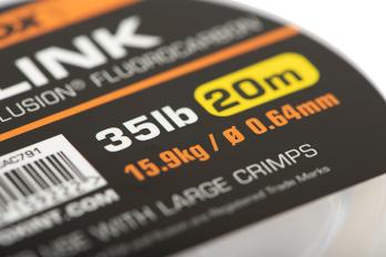 Fox Edges Link Crimpable Illusion Fluorocarbon - 20m