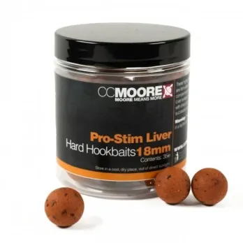 CC Moore Pro Stim Liver Hard Hookbaits 15 mm