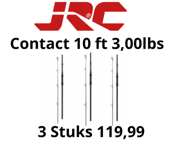 JRC Contact 10ft 3lb 3 Stuks Deal