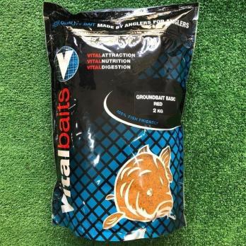 Vital Baits Groundbait Basic Red - 2kg