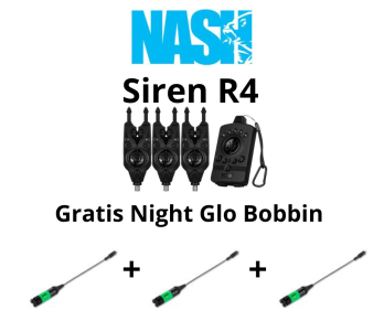 Nash Siren R4 Set 2+1  (Free Nite Glow Bobbin) 