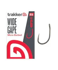 Trakker Wide Gape Hooks Micro Barbed