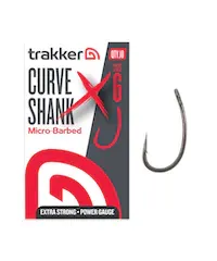 Trakker Curve Shank XS Hooks Micro Barbed