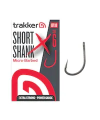 Trakker Short Shank Hooks XS Micro Barbed