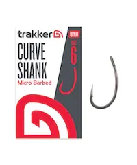 Trakker Curve Shank Hooks Micro Barbed