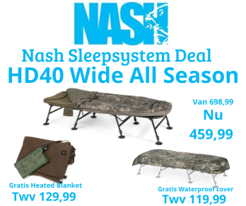 Nash HD40 Sleepsystem Wide 8 leg Set