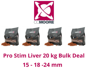 CC Moore Pro Stim Liver Boilie Bulk Deal 20 kg