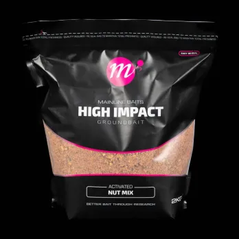 Mainline High Impact Groundbait 2 Kg - Nut Mix