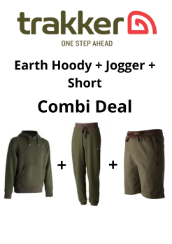 Trakker Earth Hoody + Earth jogger + Earth Shorts Bundle Deal