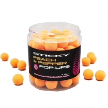 Sticky Baits Peach en Pepper fluor pop ups
