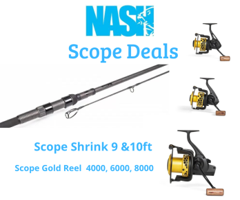 Nash Scope Molen GT 6000 Gold + Scope Rod 10ft