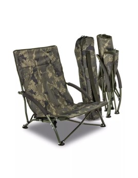 Solar Undercover Camo Foldable Easy Chair LOW