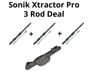 Sonik Xtractor Pro 9ft 3 Rod Deal