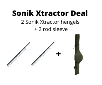 Sonik Xtractor 9ft 2 Rod Deal Cork