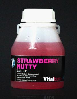 Vital Baits Strawberry Nutty Pop ups 18mm